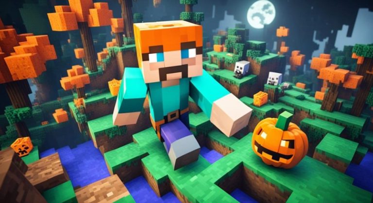 How to Carve a Pumpkin in Minecraft