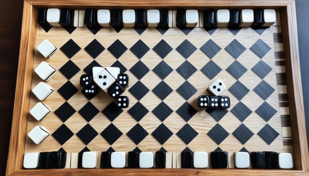 backgammon board