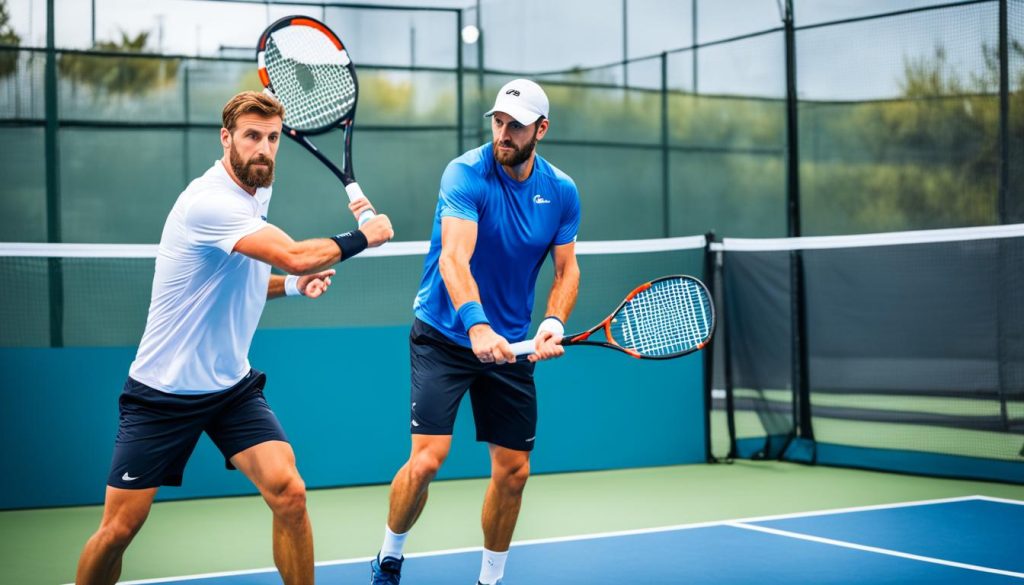 basic positioning in padel