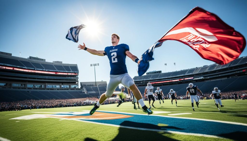 flag football receiving rules