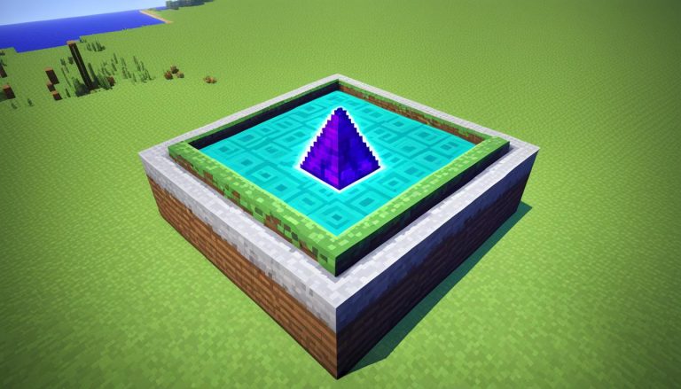 how to make a beacon in minecraft