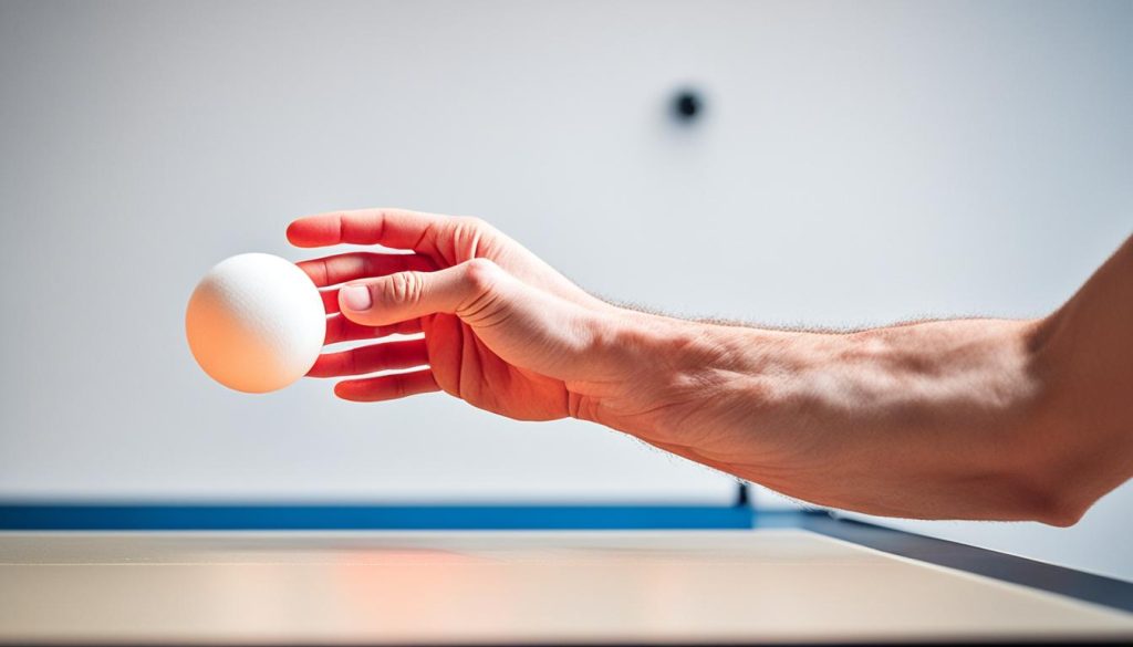 how to serve in ping pong