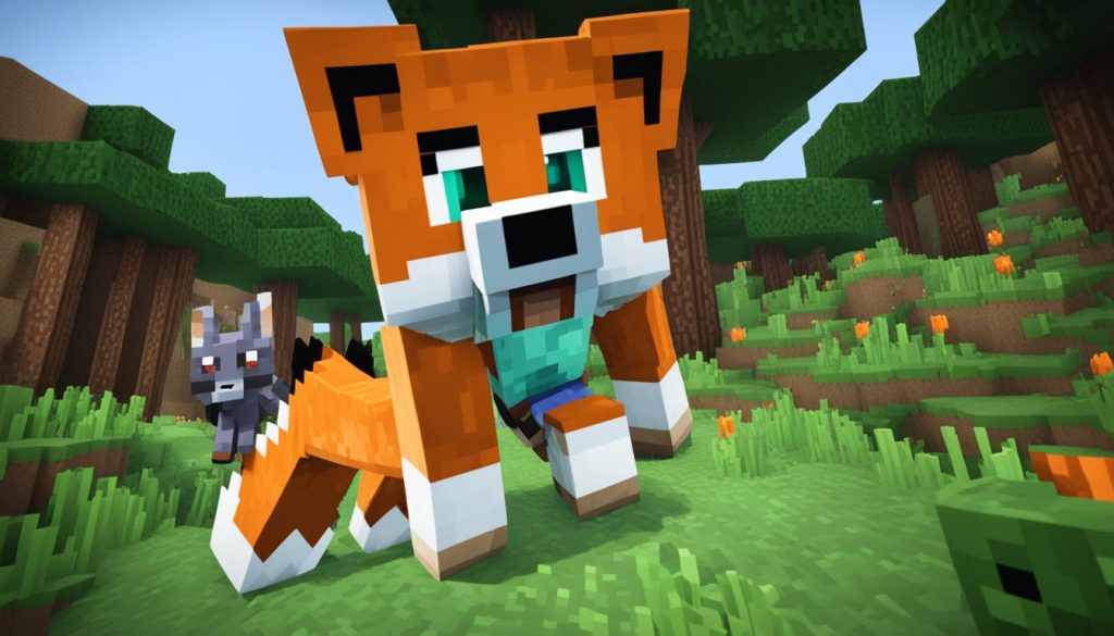 how to tame a fox in minecraft