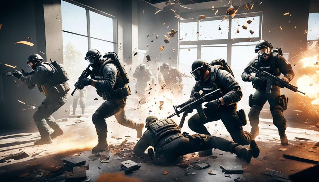 Rainbow Six Siege Destruction