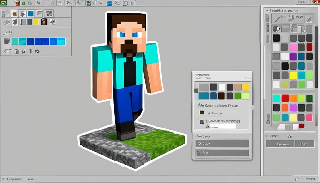 how to create your own minecraft skin?