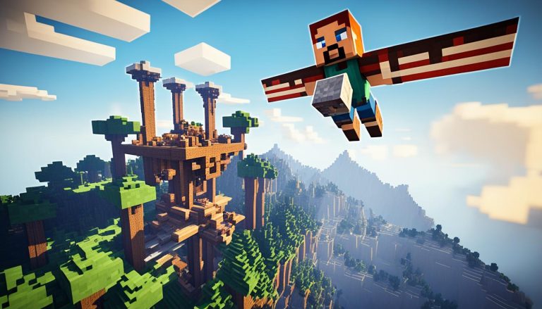 how to make a flying machine in minecraft