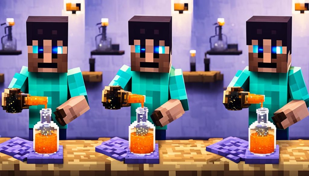 how to make night vision potion in minecraft bedrock