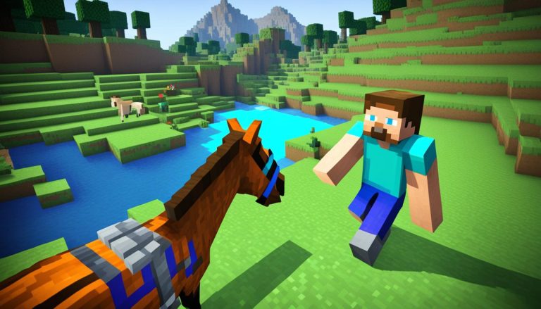 how to ride a horse in minecraft