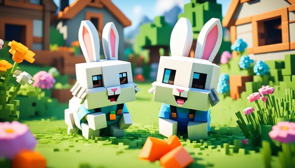 rabbit breeding in minecraft