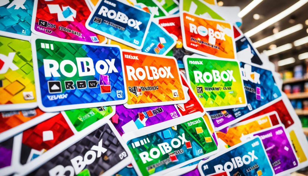 Roblox gift cards