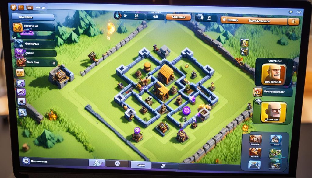 coc pc gameplay