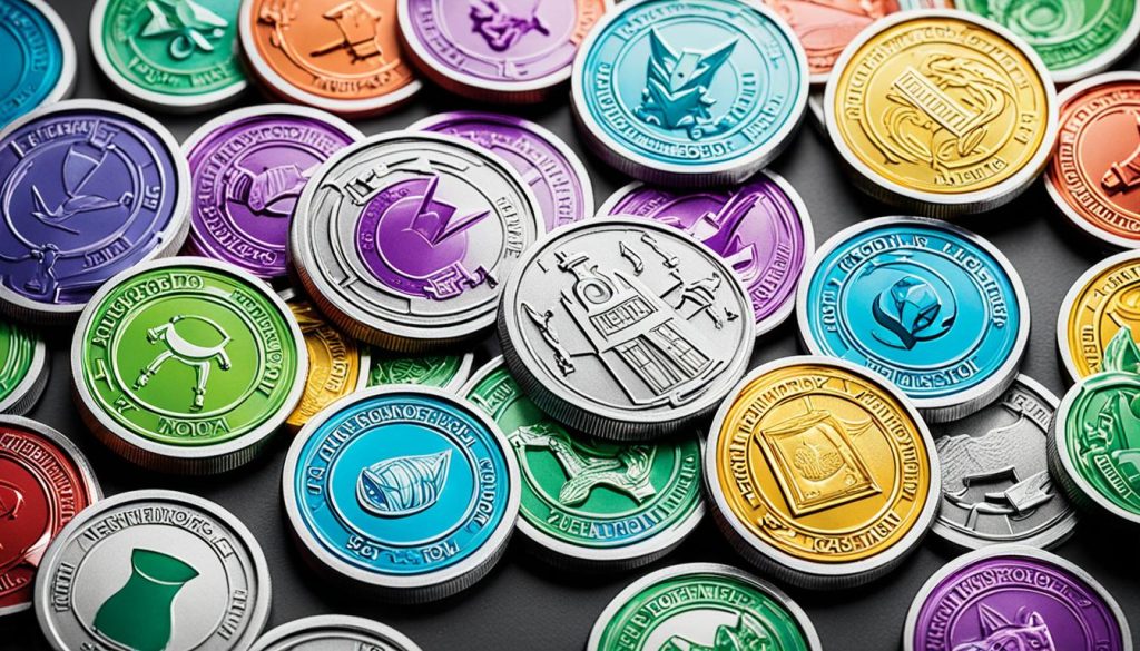 modern Monopoly tokens