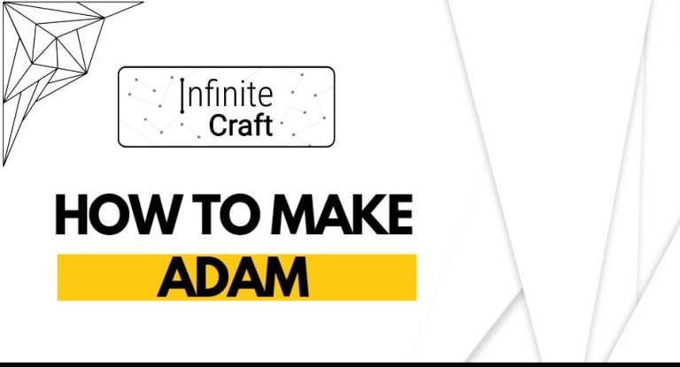 How to Make Adam in Infinite Craft