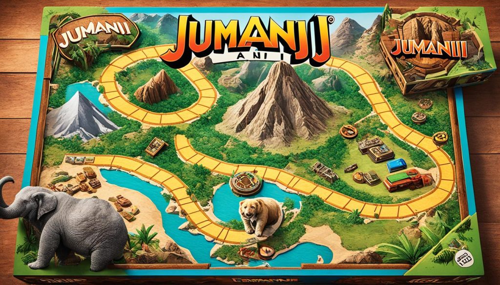 jumanji board game spaces