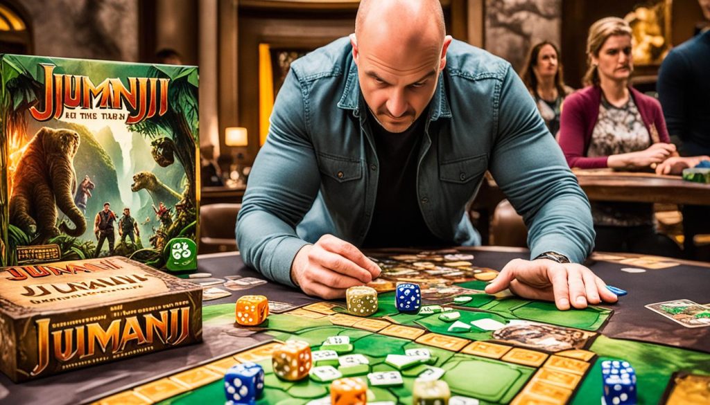 jumanji boardgame strategy